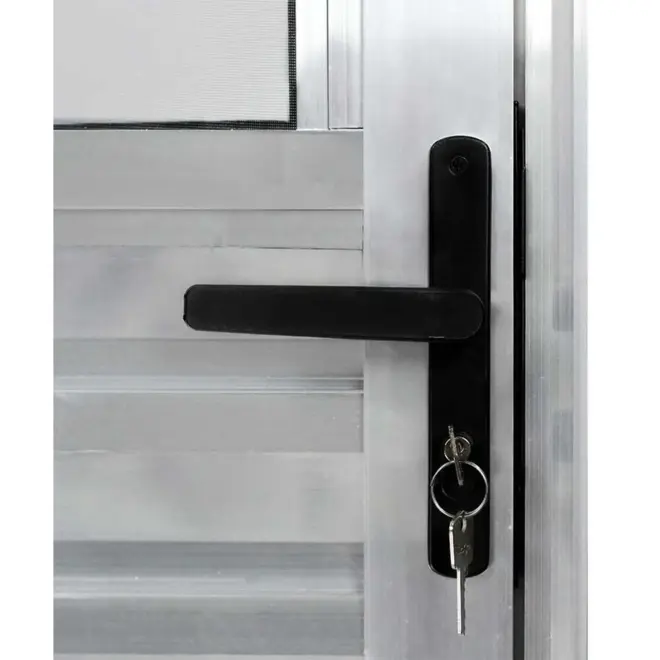 Porta Basculante de Alumínio Brilhante VB 210x80 DIR  Proex