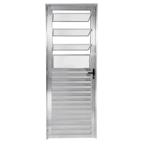 Porta Basculante de Alumínio Brilhante VB 210x80 DIR  Proex