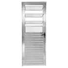 Porta Basculante de Alumínio Brilhante VB 210x80 DIR  Proex
