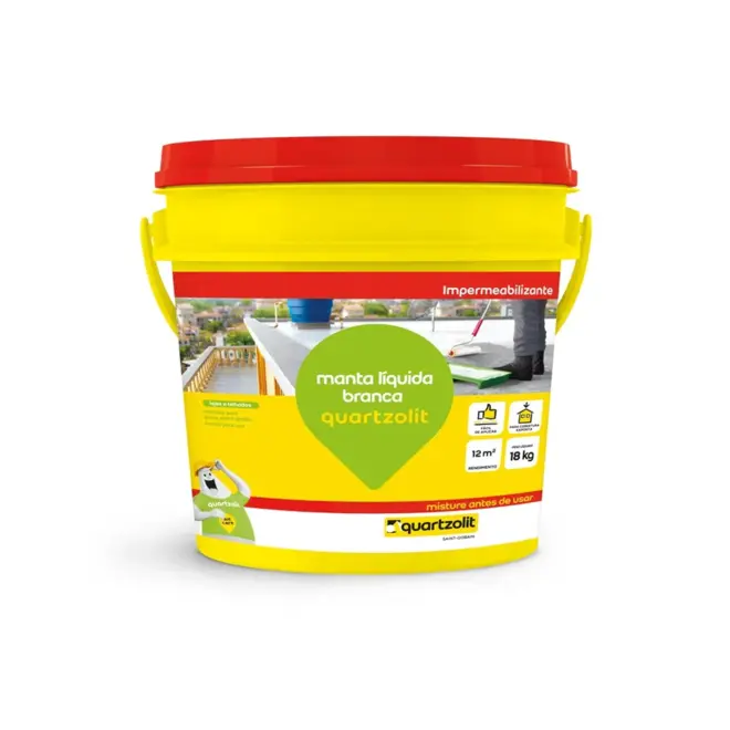 MANTA LIQUIDA 18KG BRANCA QUARTZOLIT