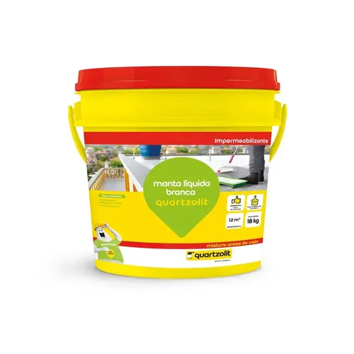 MANTA LIQUIDA 18KG BRANCA QUARTZOLIT