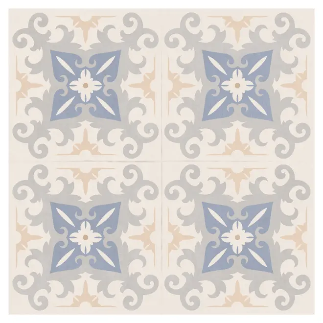 Porcelanato 61x61 Acetinado Habitare Blue DP61110 Cx2,67m Decore