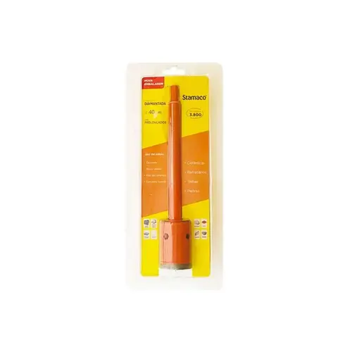 Serra Copo Diamantada com Prolongador 40mm 0686 Stamaco