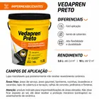 VEDAPREN PRETO - MANTA ASFALTICA 18L VEDACIT